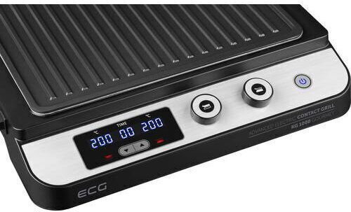ECG ECG S1370 Гофретник за Квадратни Гофрети 2 Места 700W