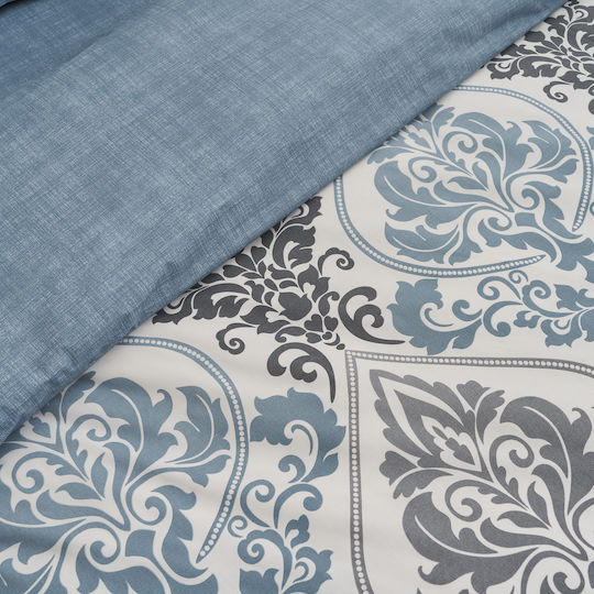 Charalambidis Textiles Σετ Μαξιλαροθήκες Μπλε 52x72εκ.
