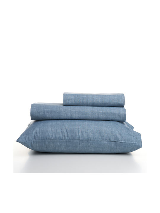 Charalambidis Textiles Σετ Μαξιλαροθήκες Μπεζ 52x72εκ.