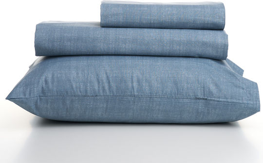 Charalambidis Textiles Σετ Μαξιλαροθήκες Μπεζ 52x72εκ.