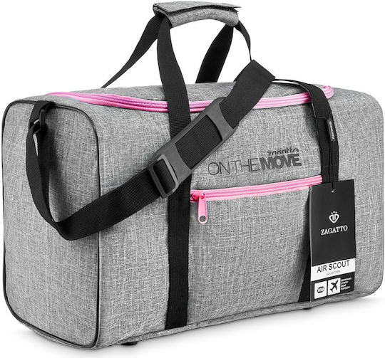 Zagatto Sack Voyage Back 20lt Gray Fabric L40xW20xH25cm