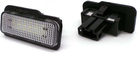 Φώτα Πινακίδας LED Mercedes-Benz E Class / C Class / SLK 2τμχ