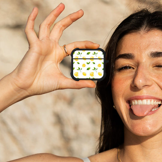 Sonique Fruit Series Θήκη Σιλικόνης σε Κίτρινο χρώμα για Apple AirPods 4
