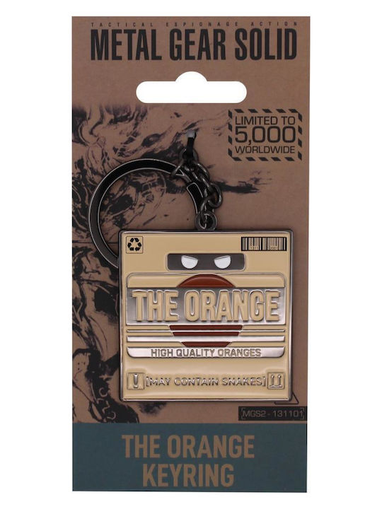 Metal Gear Solid 2 Cardboard Box Limited Edition Keyring Metal Gear Solid 2 Cardboard Box Limited Edition Keyring