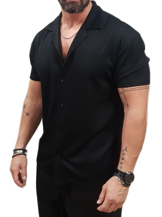 Μακρυμάνικo Overshirt Black