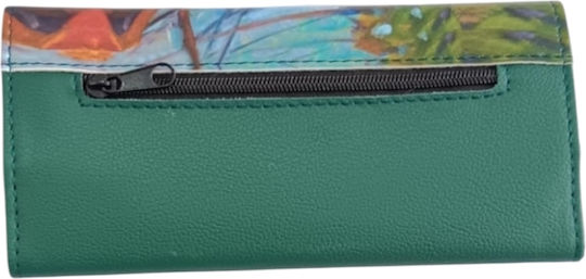 Synthetic Tobacco Pouch Kalliopisilver Green Scarab Design Kapn-30108