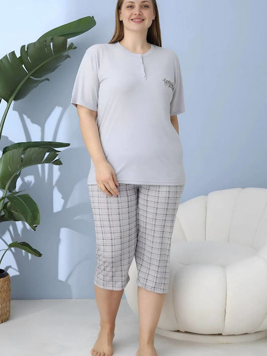 Lindros Set Pijamale pentru Femei Gray