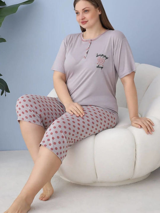 Lindros Summer Women's Pyjama Set Vizon