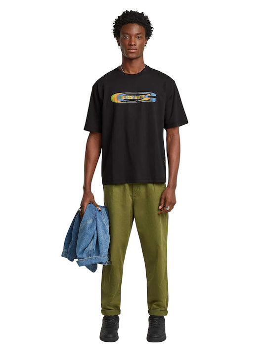 Pleated Hose Chino in Entspannter Passform Green