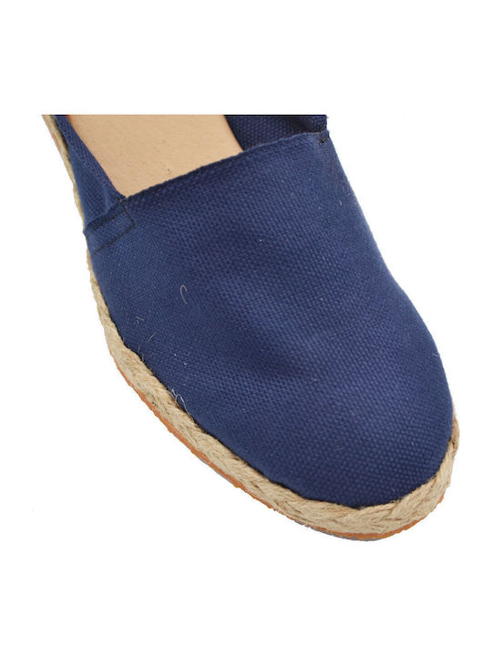 Anatomic Women's Fabric Platform Shoes Blue