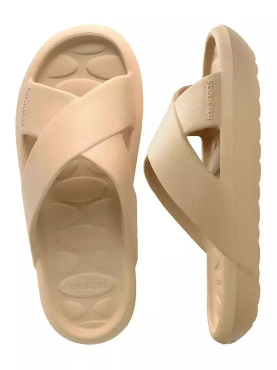 Candy Pop Slides În Culoare Bej