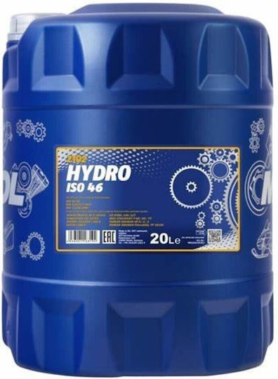 Mannol 46 Iso Βαλβολίνη Αυτοκινήτου για Υδραυλικό Τιμόνι 20lt