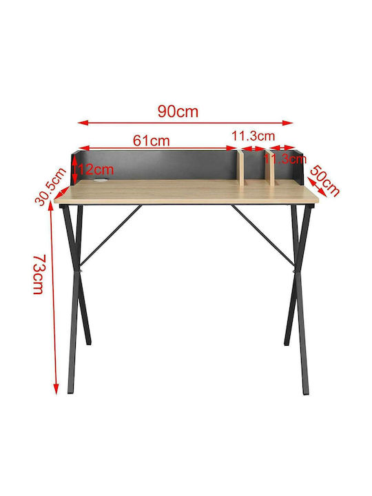 Minimal Desk Woltu-wood MDF 90×50x73cm Zdes103wdl