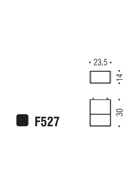 Furniture Handles Colombo F527 Chrome Knobs