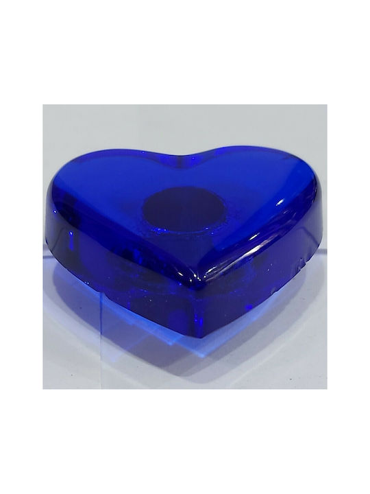 Italienisches Kristall Möbelknopf Gem 9102-000-ble Murano Kristall