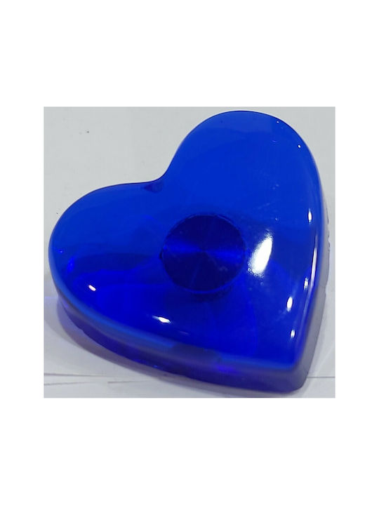 Italienisches Kristall Möbelknopf Gem 9102-000-ble Murano Kristall
