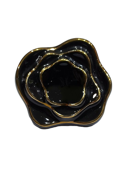 Porcelain Italian Furniture Knob Premiere 1332-oro1 Ø64 Glossy Gold Porcelain