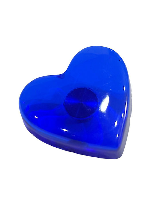 Italienisches Kristall Möbelknopf Gem 9102-000-ble Murano Kristall