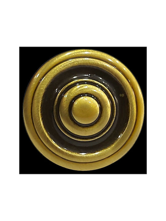 Italienisches Möbelknopf Bronze Gem 9037-000-brz1 Bronze Φ30