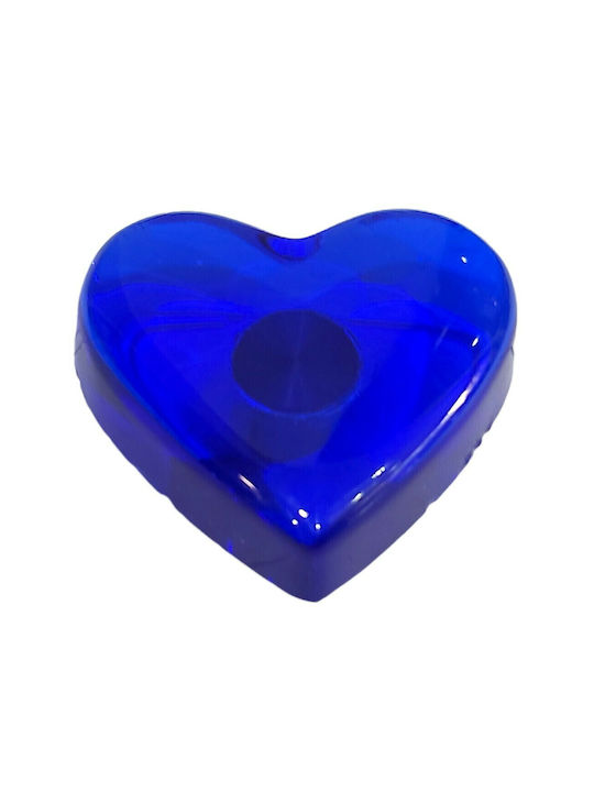 Italienisches Kristall Möbelknopf Gem 9102-000-ble Murano Kristall