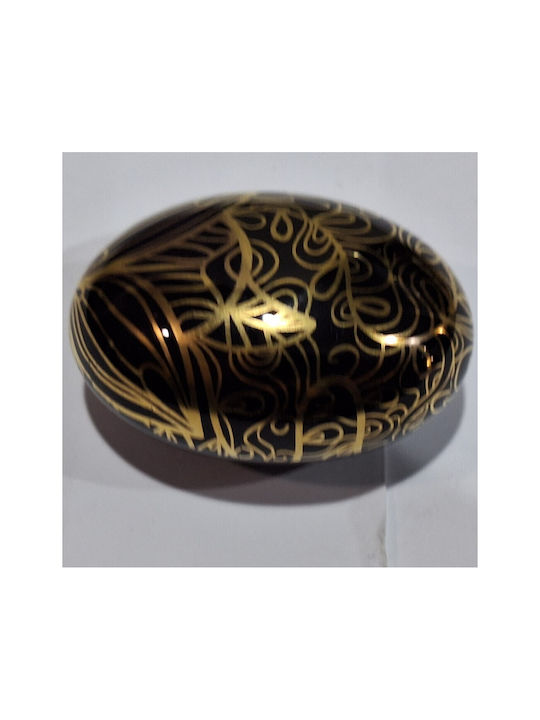 Porcelain Italian Furniture Knob Premiere 1282-oro1 Gold Glossy Porcelain