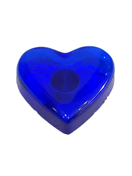 Italienisches Kristall Möbelknopf Gem 9102-000-ble Murano Kristall
