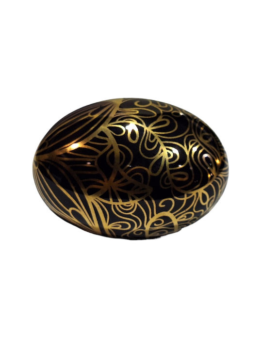 Porcelain Italian Furniture Knob Premiere 1282-oro1 Gold Glossy Porcelain