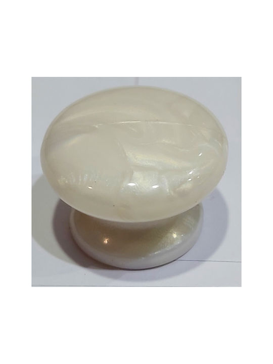 Italian Furniture Knob Eureka 11552-000-mab1 Plastic Dimensions D.29