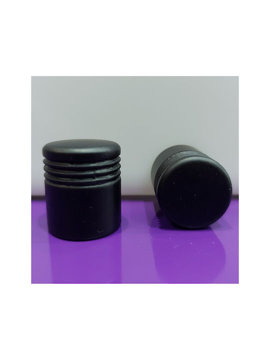 Black Italian Furniture Knob Eureka 11417-000-20a1 Black Matt D.20