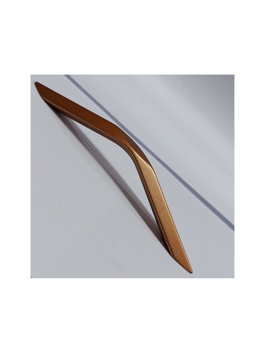 Italian Furniture Handle Eureka 11681-096-roz1 Copper Dimension 9.6cm