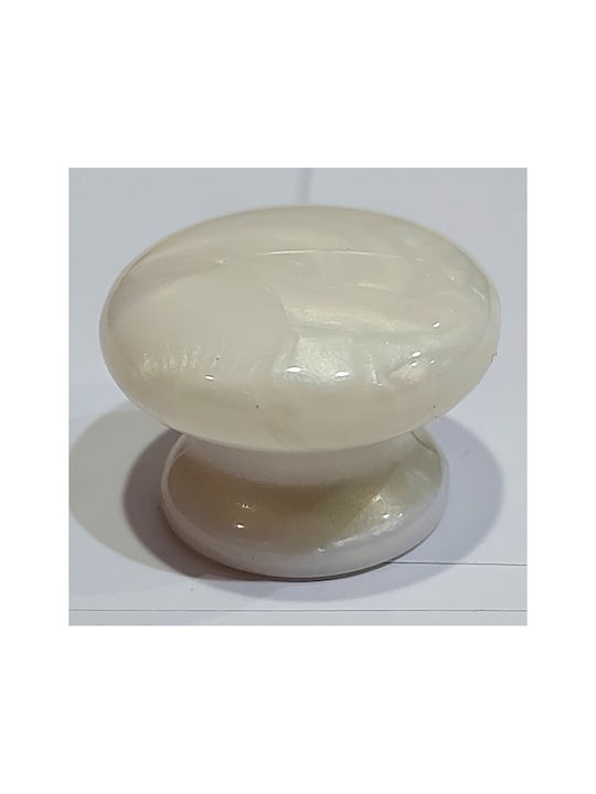 Italian Furniture Knob Eureka 11552-000-mab1 Plastic Dimensions D.29
