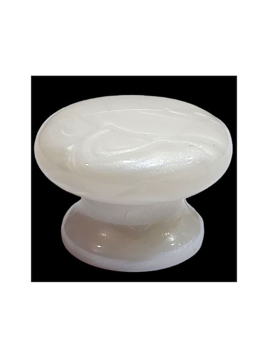 Italian Furniture Knob Eureka 11552-000-mab1 Plastic Dimensions D.29