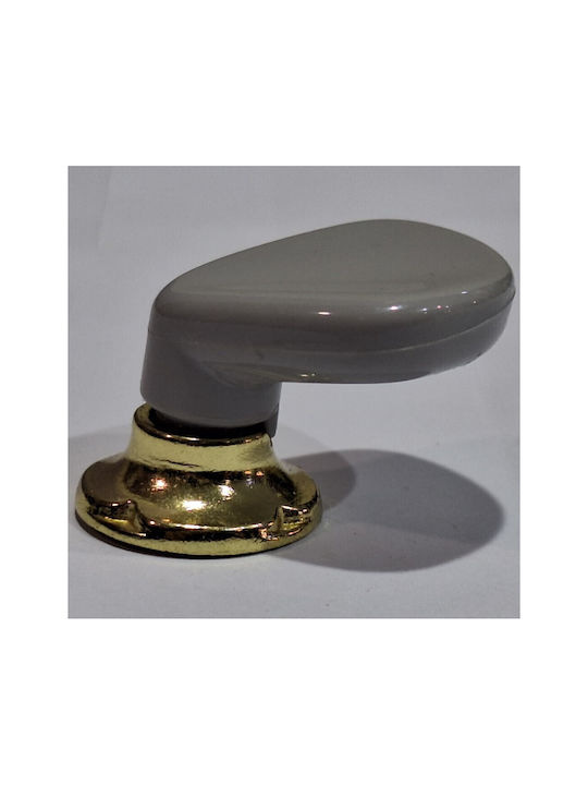 Italienischer Möbelknopf Acm 11424-000-ino1 Gold-Grau Durchmesser 30