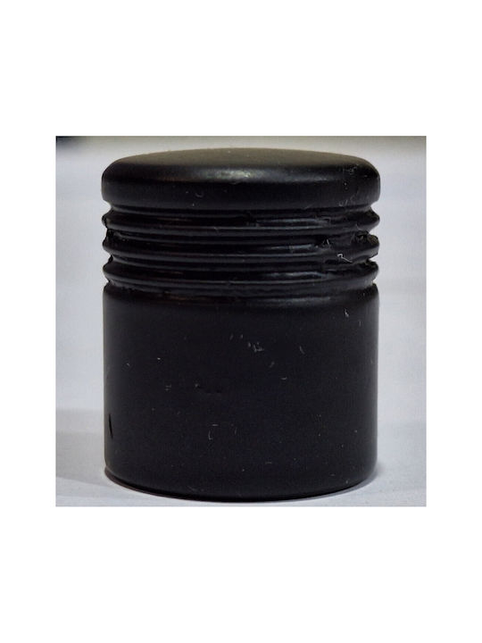 Black Italian Furniture Knob Eureka 11417-000-20a1 Black Matt D.20