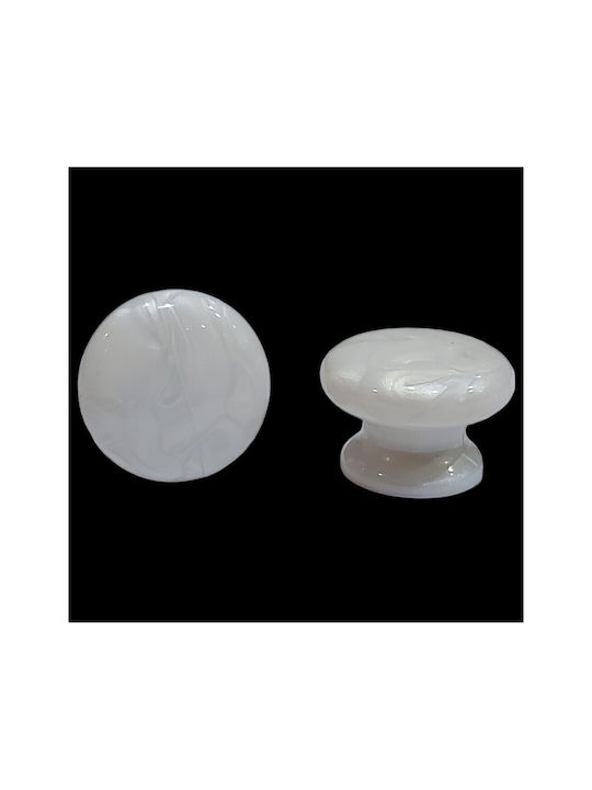 Italian Furniture Knob Eureka 11552-000-mab1 Plastic Dimensions D.29