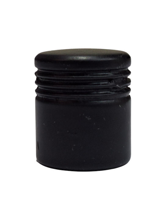 Black Italian Furniture Knob Eureka 11417-000-20a1 Black Matt D.20