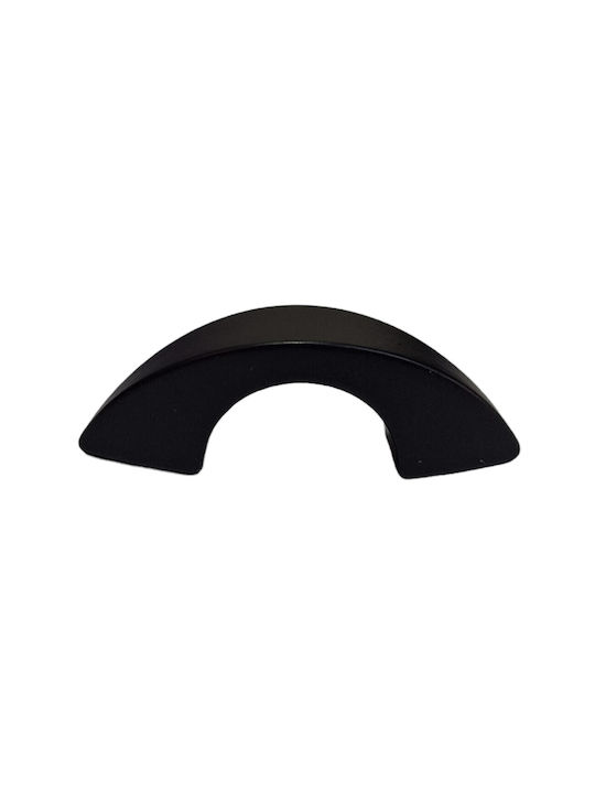 Italian Furniture Handle Eureka 11653-032-ino Black Matte Size 3.2cm