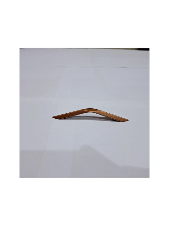 Italian Furniture Handle Eureka 11681-096-roz1 Copper Dimension 9.6cm
