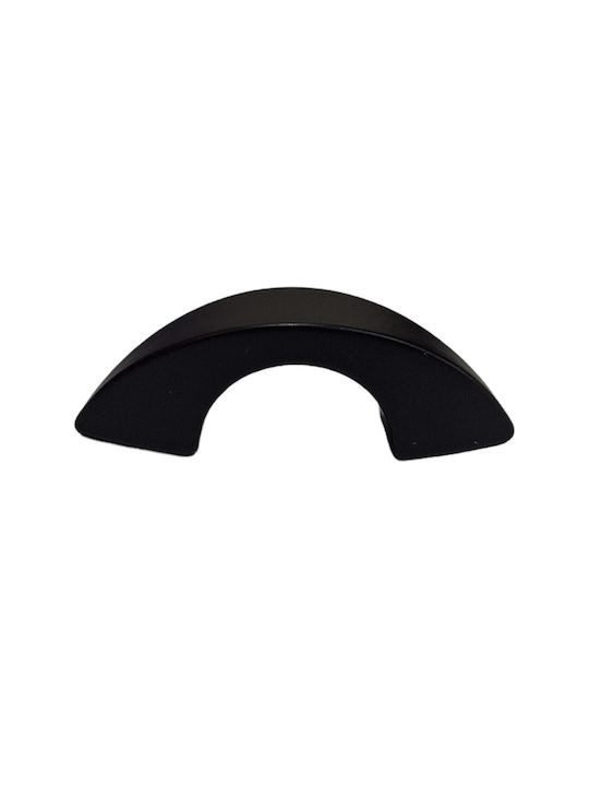 Italian Furniture Handle Eureka 11653-032-ino Black Matte Size 3.2cm