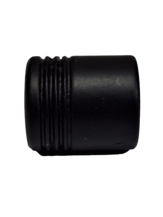 Black Italian Furniture Knob Eureka 11417-000-20a1 Black Matt D.20