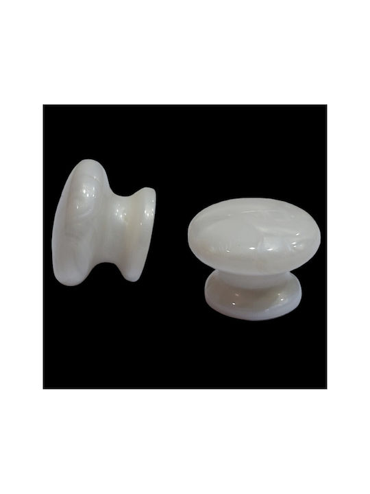Italian Furniture Knob Eureka 11552-000-mab1 Plastic Dimensions D.29