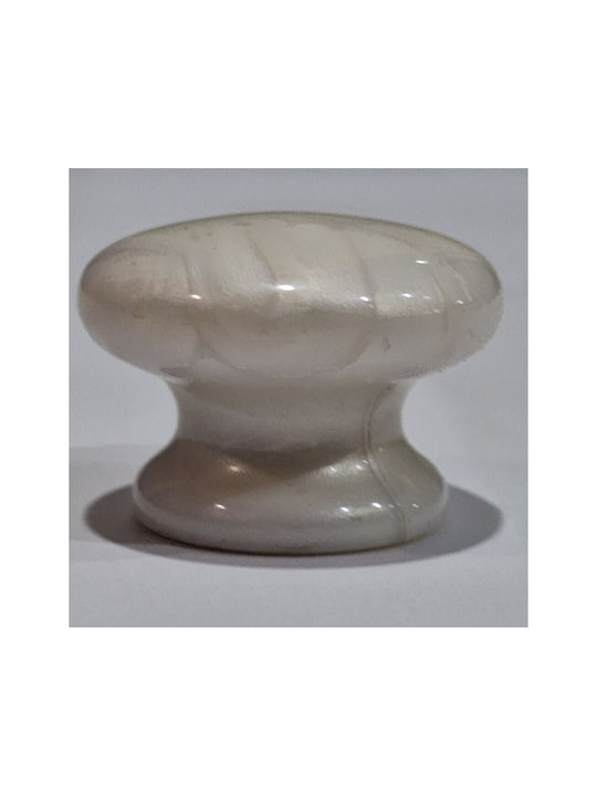 Italian Furniture Knob Eureka 11552-000-mab1 Plastic Dimensions D.29
