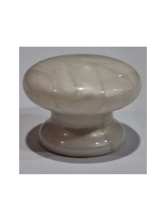 Italian Furniture Knob Eureka 11552-000-mab1 Plastic Dimensions D.29