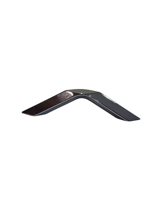 Italian Furniture Handle Eureka 11682-096-roz1 Chrome Glossy Size 9.6cm