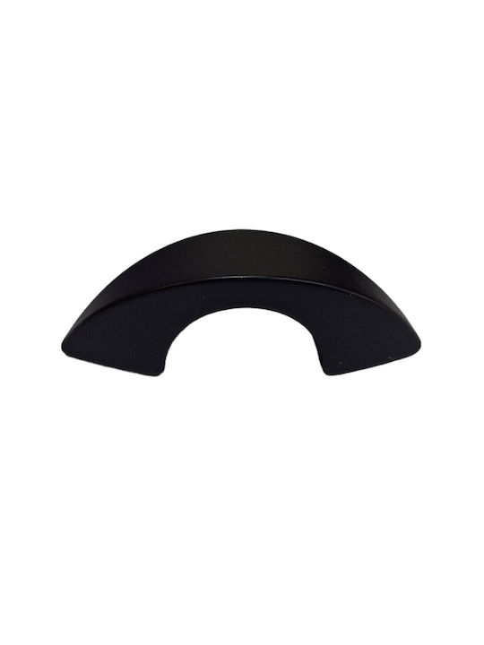 Italian Furniture Handle Eureka 11653-032-ino Black Matte Size 3.2cm