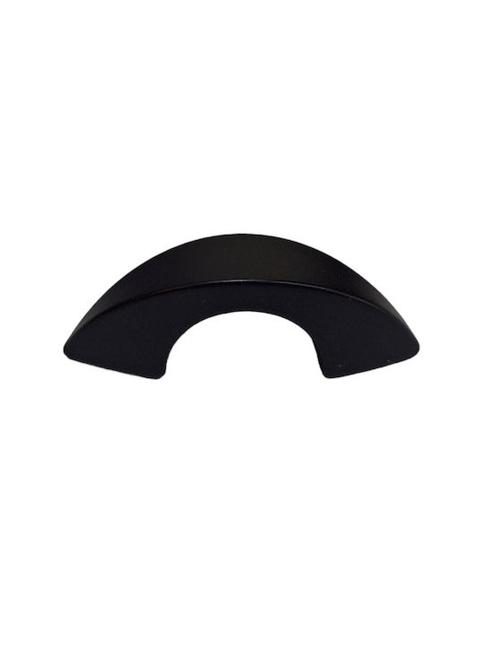 Italian Furniture Handle Eureka 11653-032-ino Black Matte Size 3.2cm