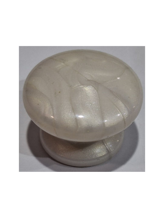 Italian Furniture Knob Eureka 11552-000-mab1 Plastic Dimensions D.29