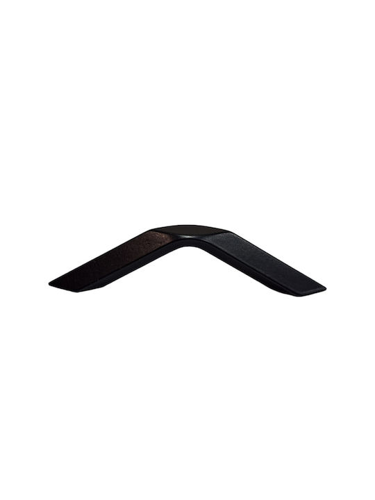 Italian Furniture Handle Eureka 11683-096-roz1 Black Matte Size 9.6cm