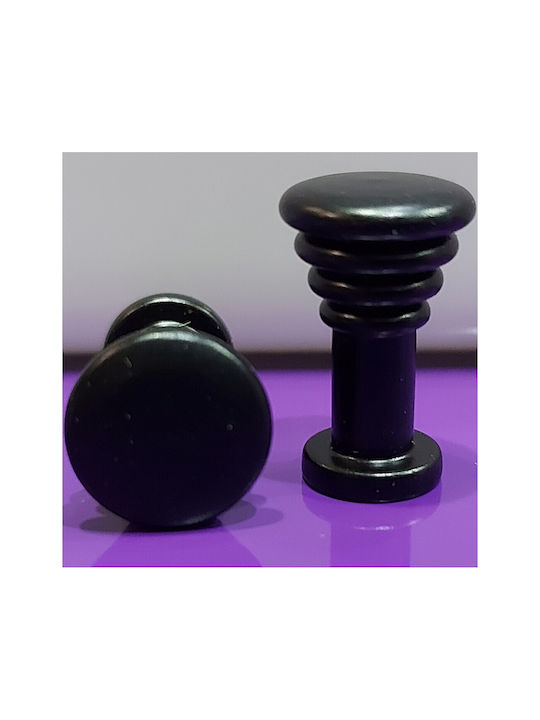 Brass Italian Furniture Knob Eureka 11702-000-14a1 Black Matte D.12