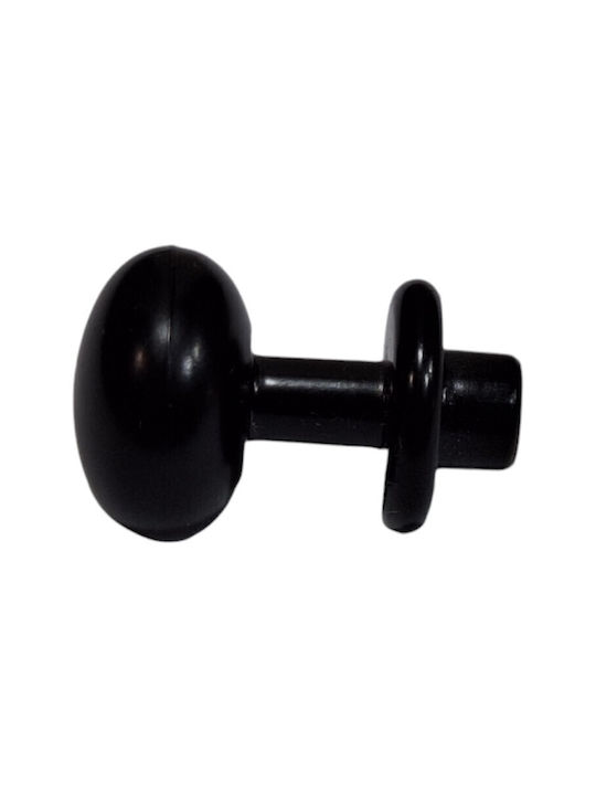 Italian Furniture Knob Eureka 11698-000-acc1 Black Matte D.16